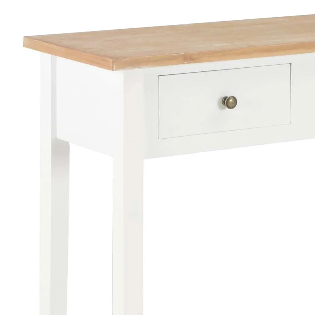 White Console Table