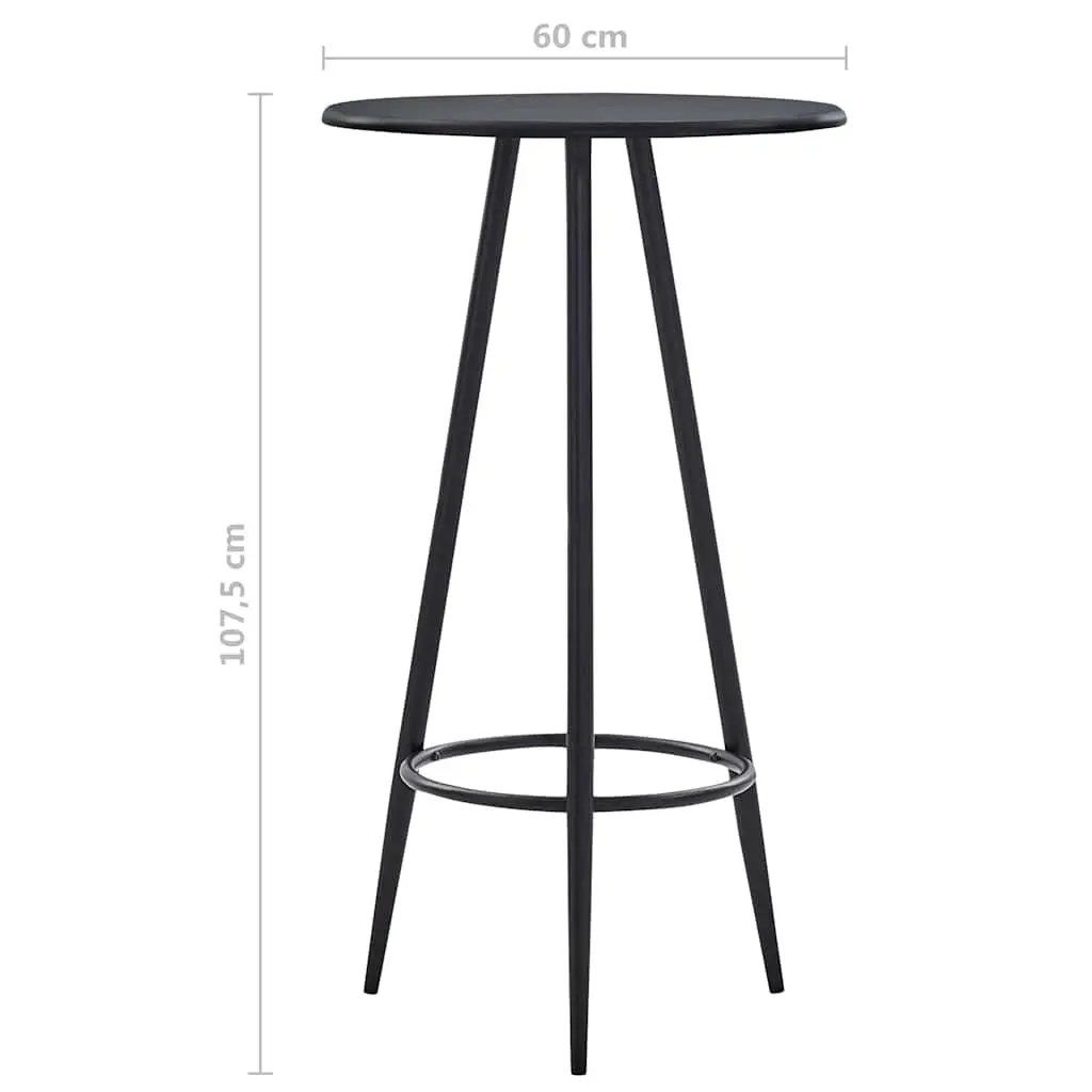 Black Bar Table for Dining and More