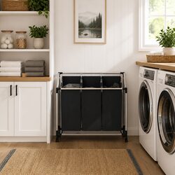 Your New Laundry Sorter with 3 Bags and Handles
