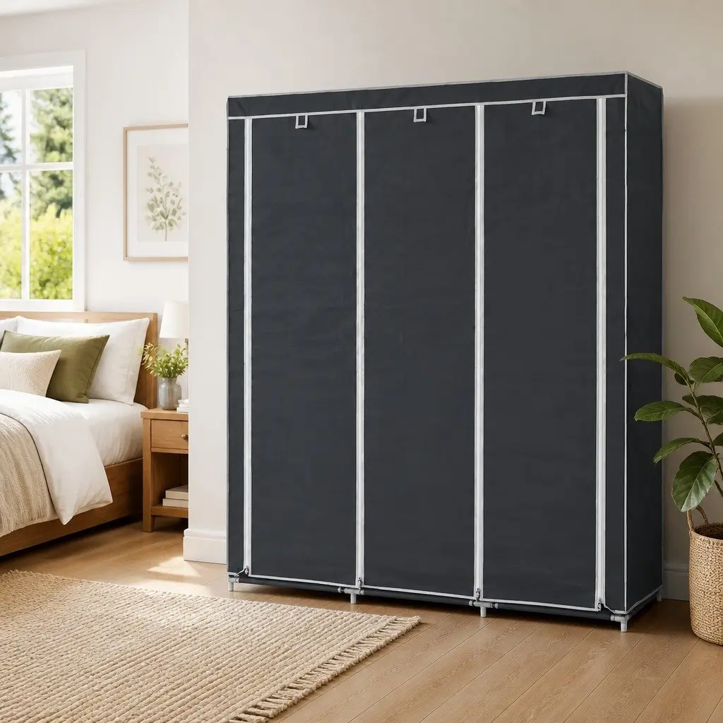 Portable Wardrobe for Streamlined Spaces