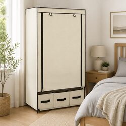 Friendly Cream Wardrobe - Your Ideal Storage Solution