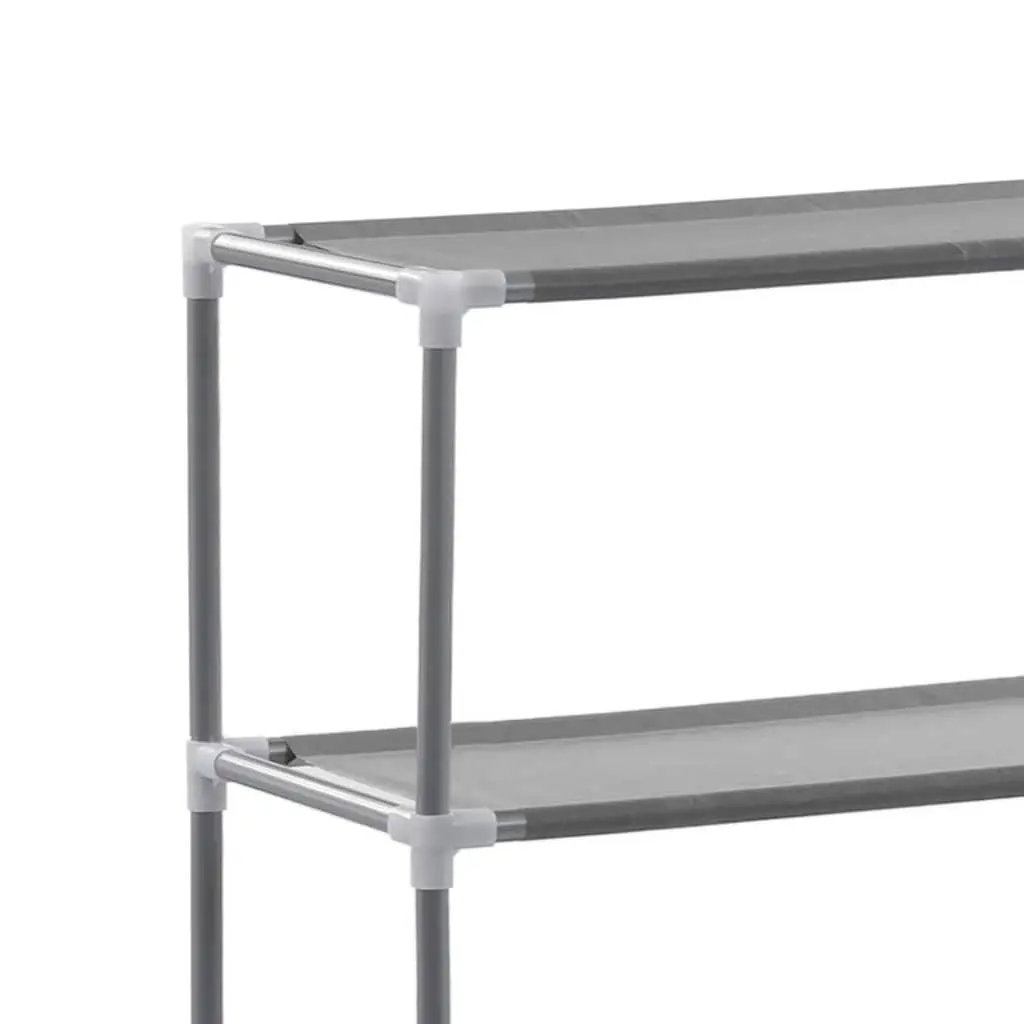 3-Tier Storage Rack Over Laundry Machine Silver 69x28x169cm