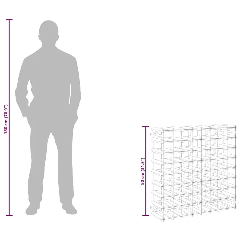 72-Bottle Wine Rack