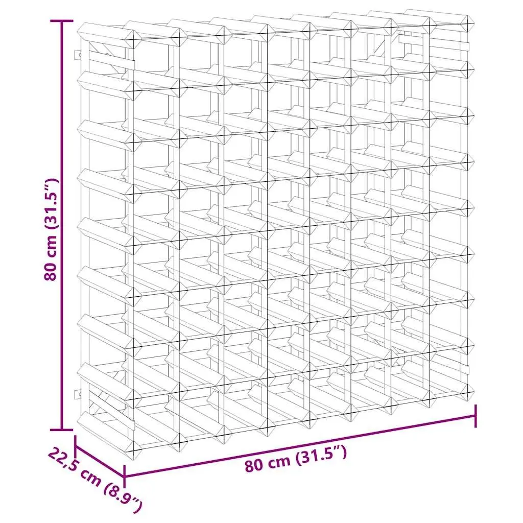 72-Bottle Wine Rack