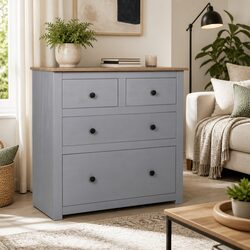Your Friendly Grey Sideboard for Organizing Spaces