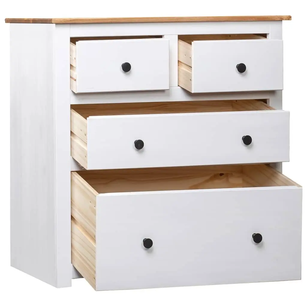 White Sideboard with 4 Drawers