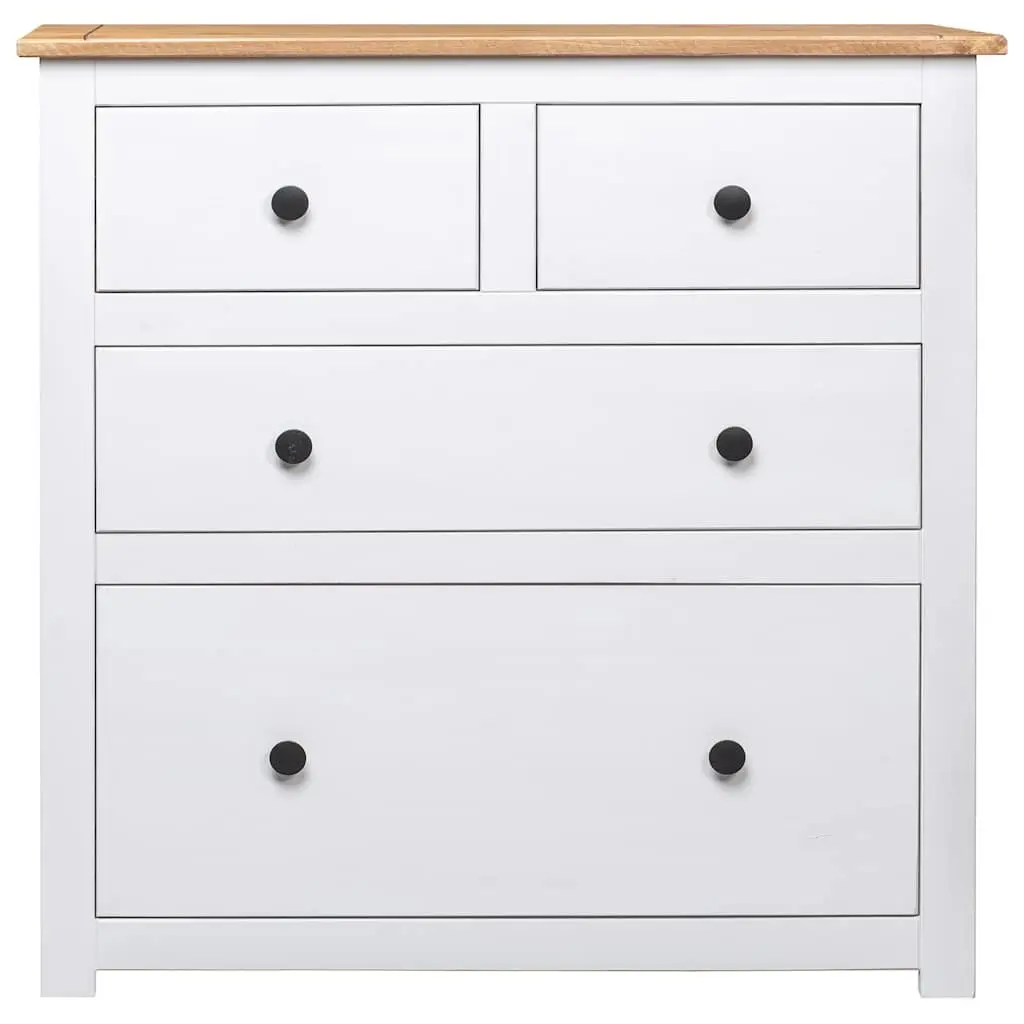 White Sideboard with 4 Drawers