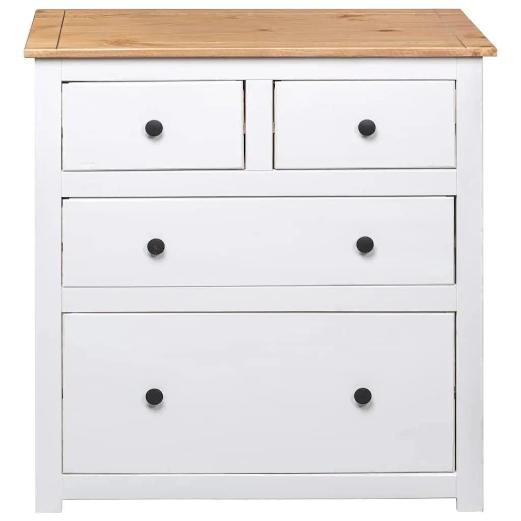 White Sideboard with 4 Drawers