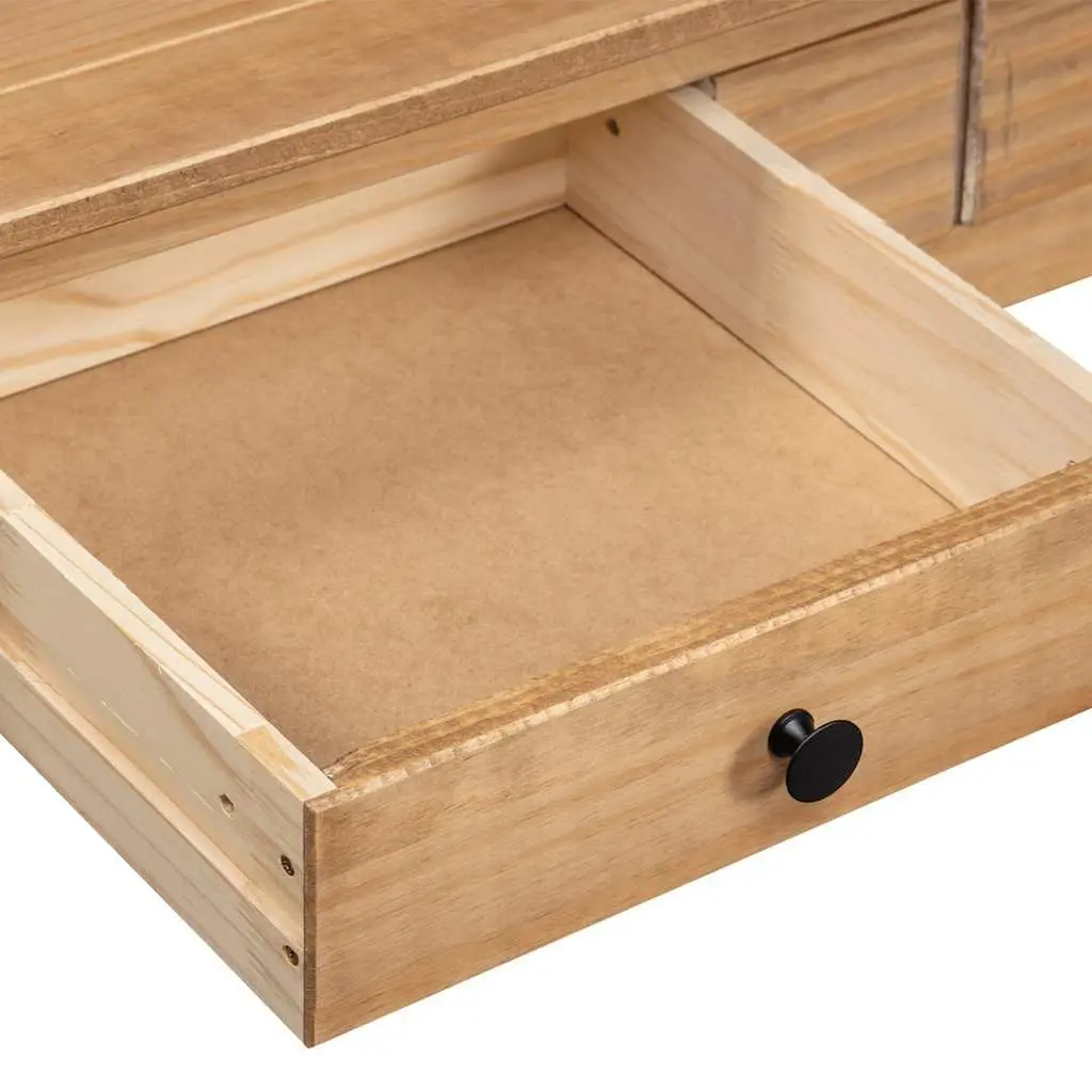 Solid Pine Coffee Table with Drawer