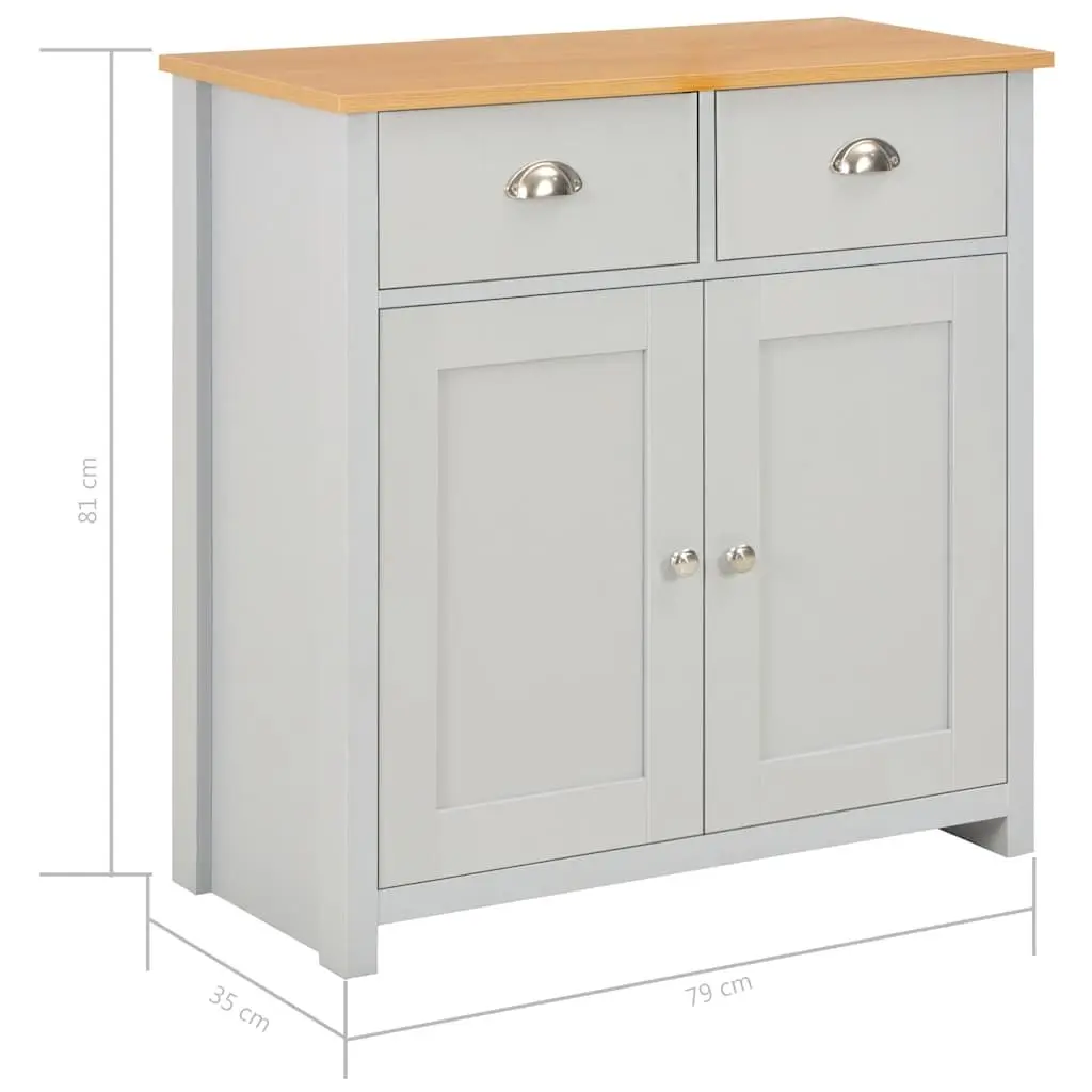 Grey Sideboard Cabinet for Living Spaces