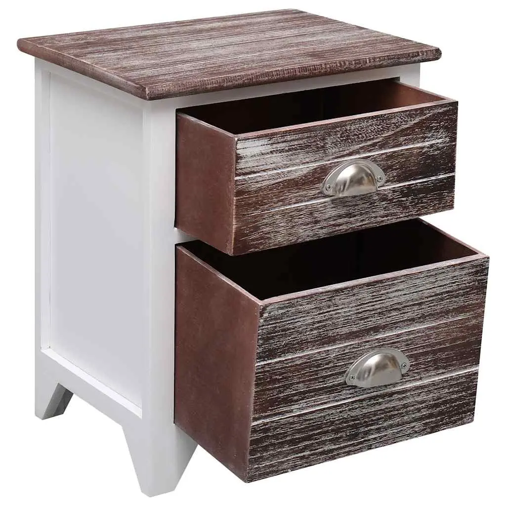 Nightstand with 2 Drawers