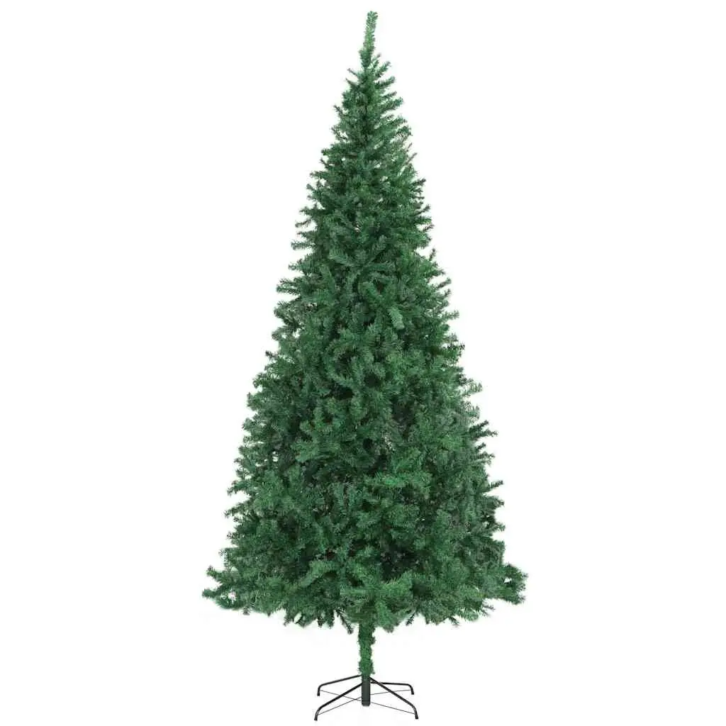Lifelike Artificial Christmas Tree Green 300cm PVC Branches Durable Holiday Decor