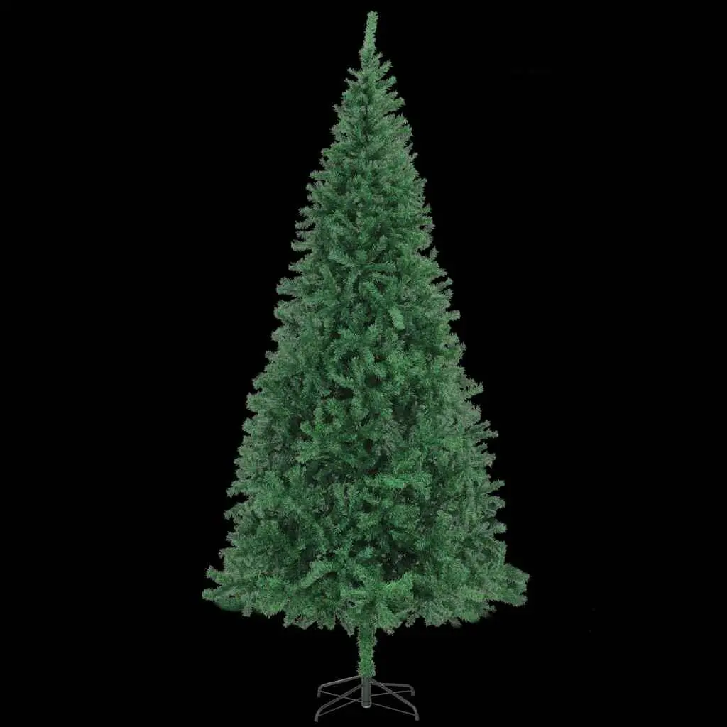 Lifelike Artificial Christmas Tree Green 300cm PVC Branches Durable Holiday Decor
