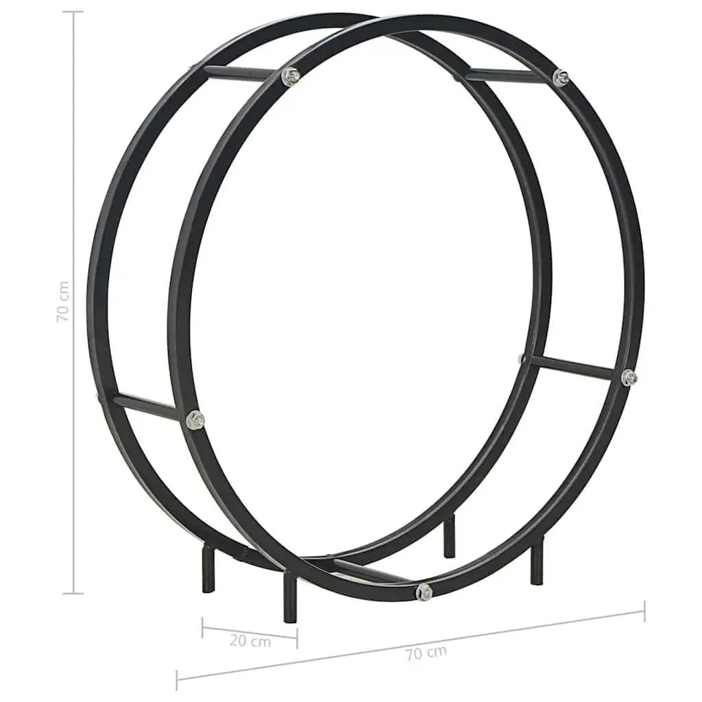 Firewood Rack for Easy Log Access