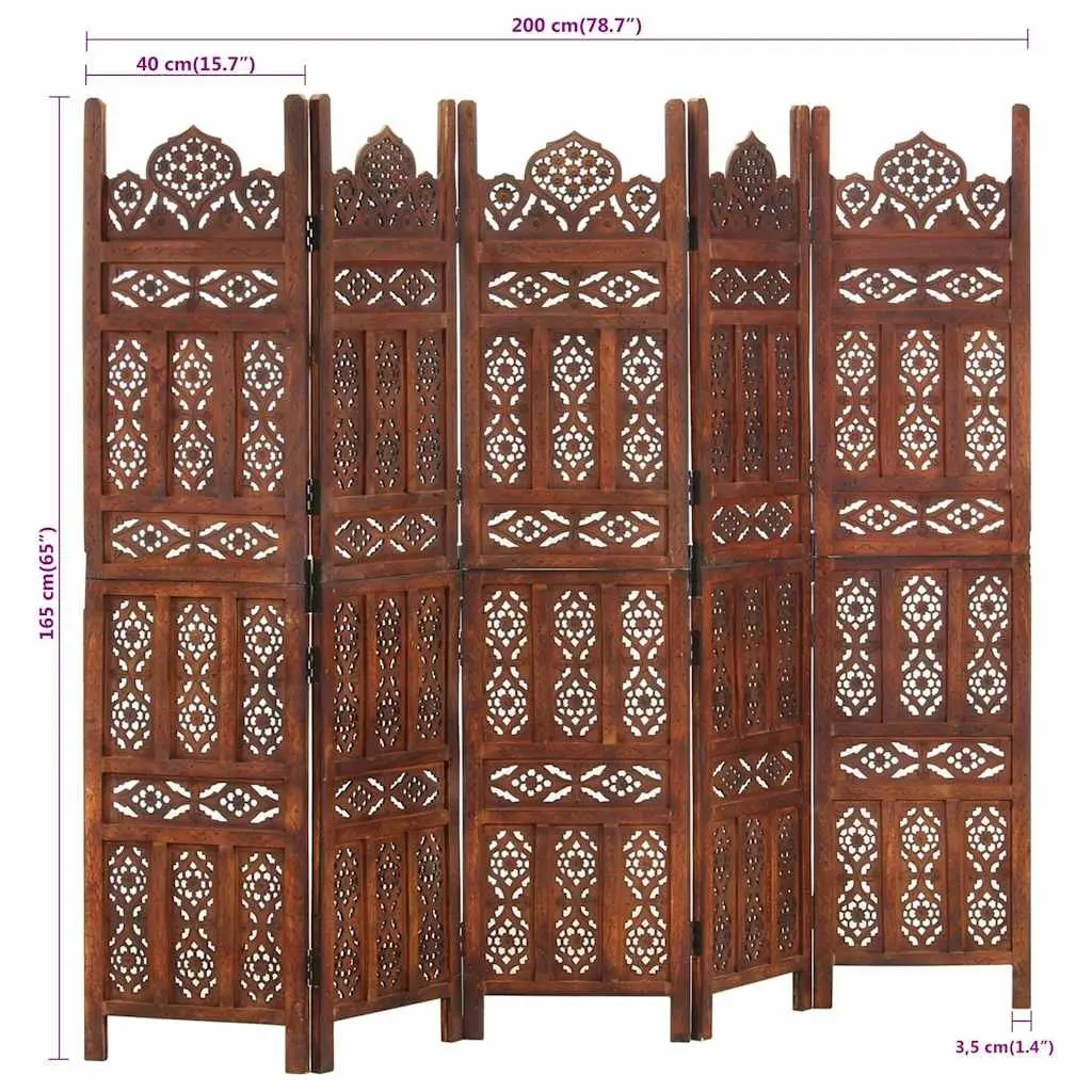 Wooden Room Divider