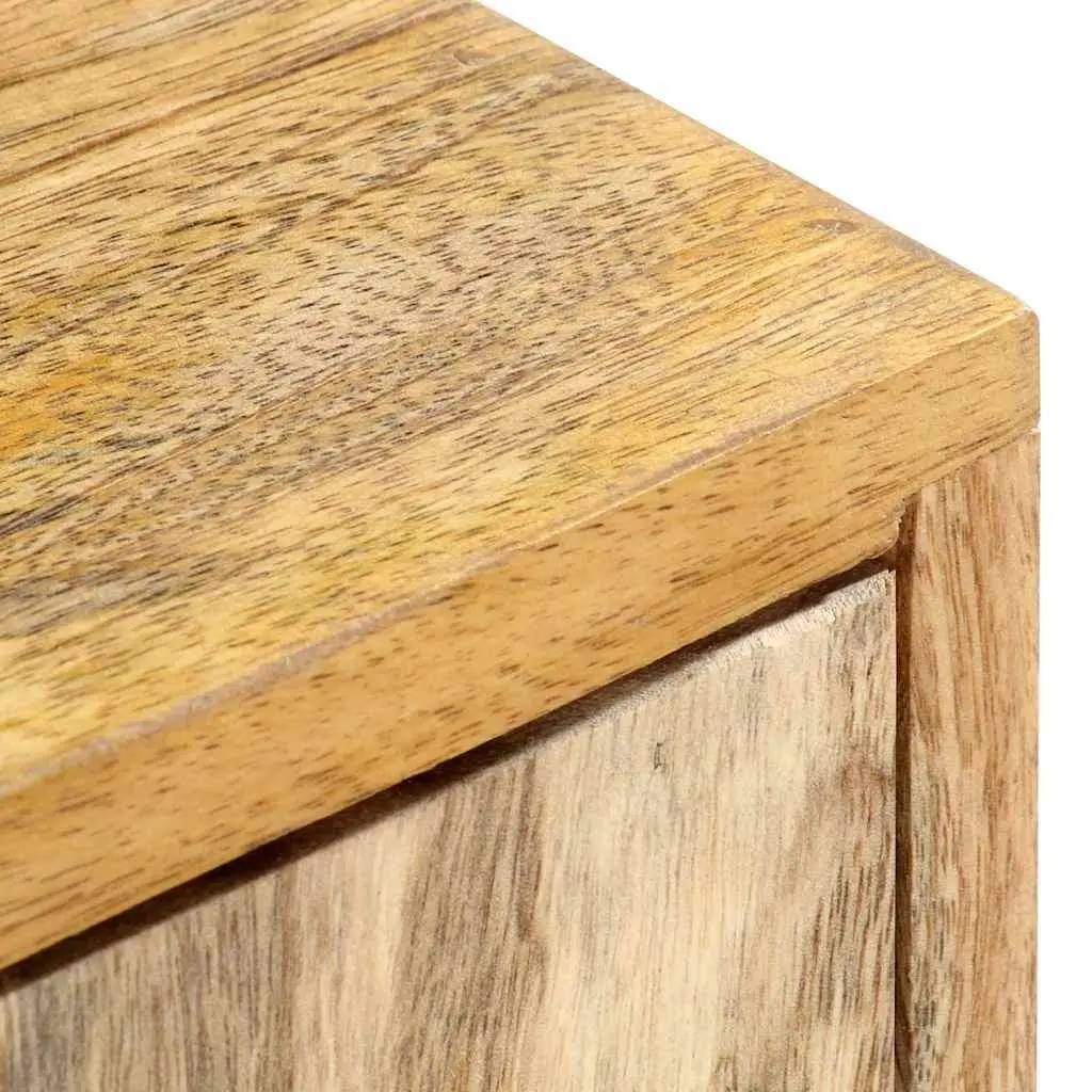 TV Cabinet Solid Mango Wood 140x30x50 cm Brown Storage Unit
