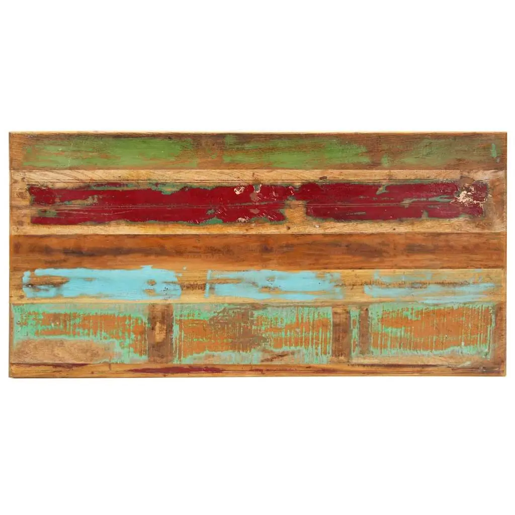 Dining Table Solid Reclaimed Wood Kitchen Room Furniture 140x70x76cm Antique