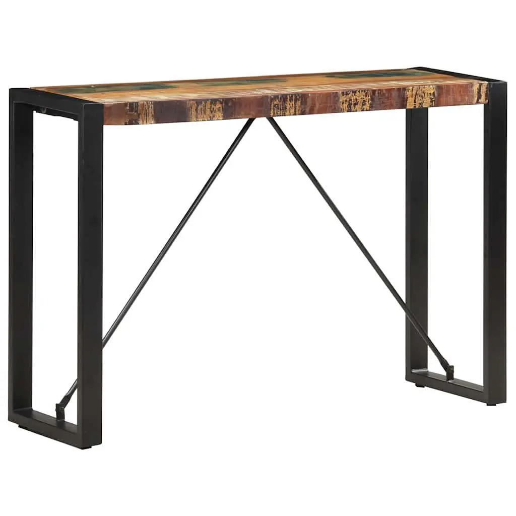 Console Table 110x35x76cm in Reclaimed Wood