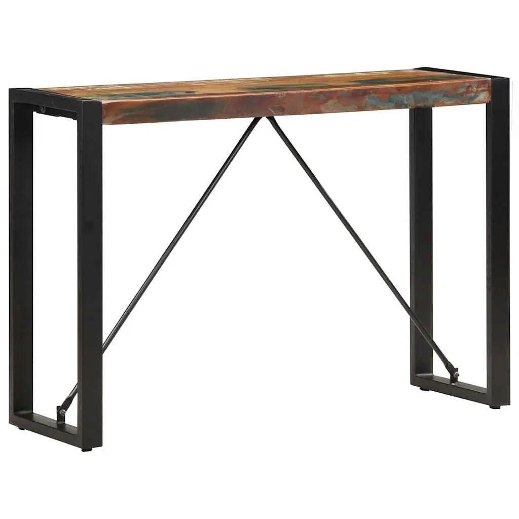 Console Table 110x35x76cm in Reclaimed Wood