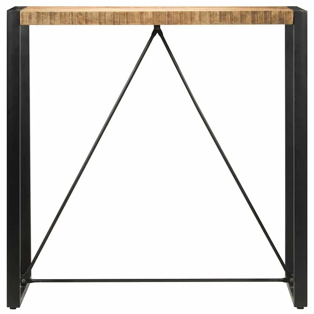 Bar Table Industrial Retro Style 110x60x110cm Solid Mango Wood