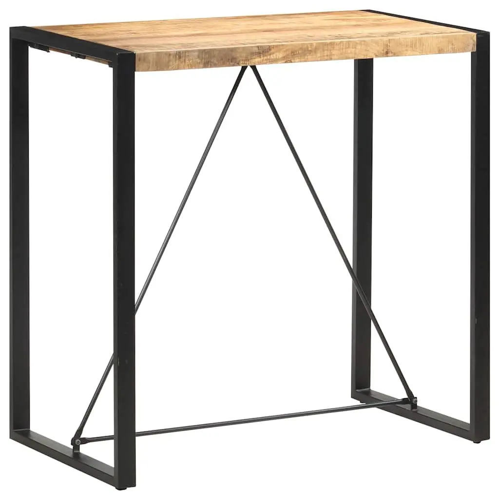 Bar Table Industrial Retro Style 110x60x110cm Solid Mango Wood