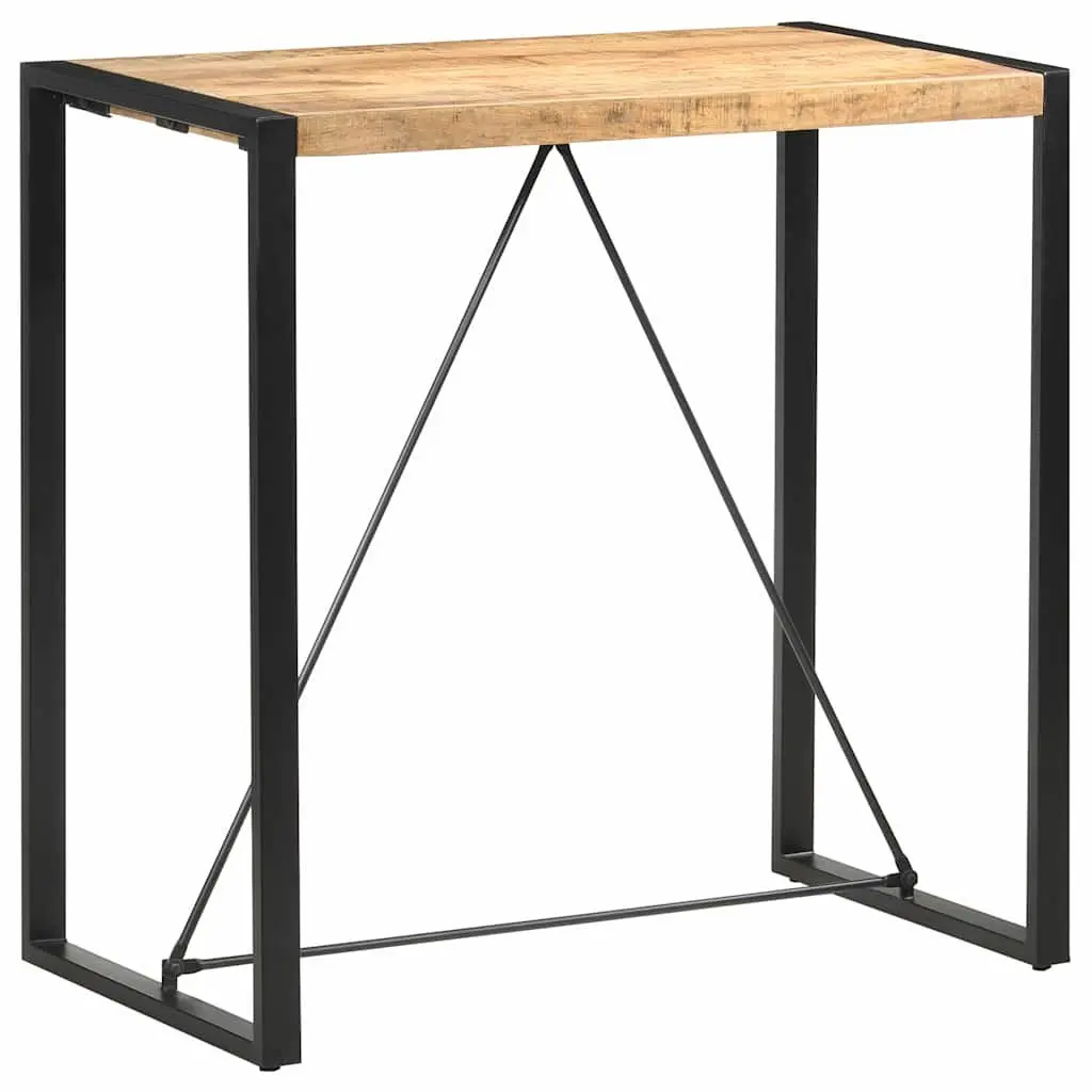 Bar Table Industrial Retro Style 110x60x110cm Solid Mango Wood