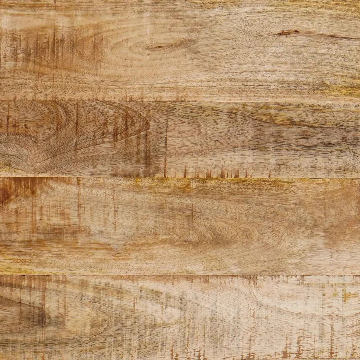 Dining Table Industrial Style Solid Rough Mango Wood 180x90x76cm