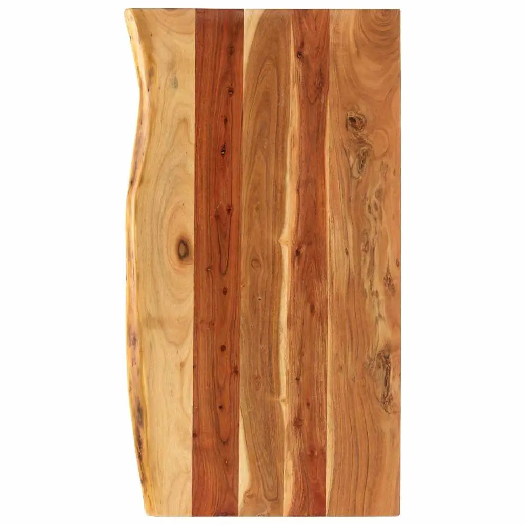 Solid Acacia Wood Bathroom Vanity Top with Unique Character