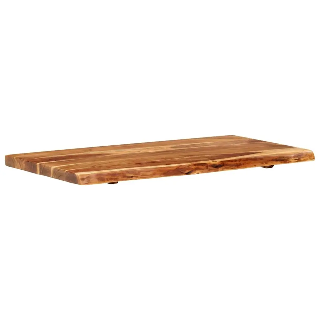 Solid Acacia Wood Bathroom Vanity Top with Unique Character