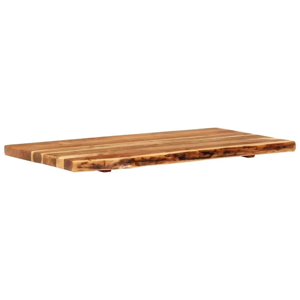 Solid Acacia Wood Bathroom Vanity Top with Unique Character