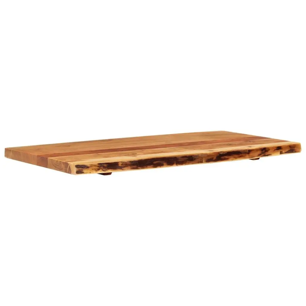 Solid Acacia Wood Bathroom Vanity Top with Unique Character