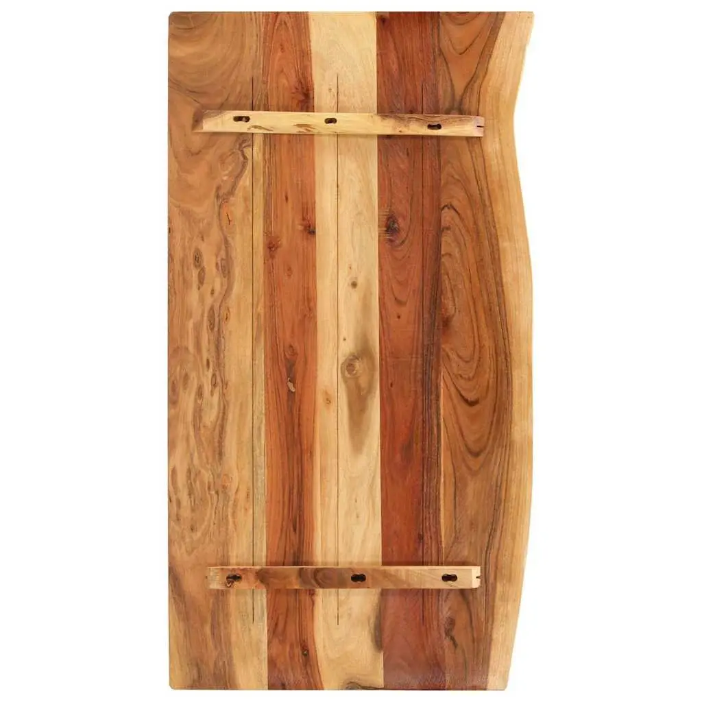 Solid Acacia Wood Bathroom Vanity Top with Unique Character