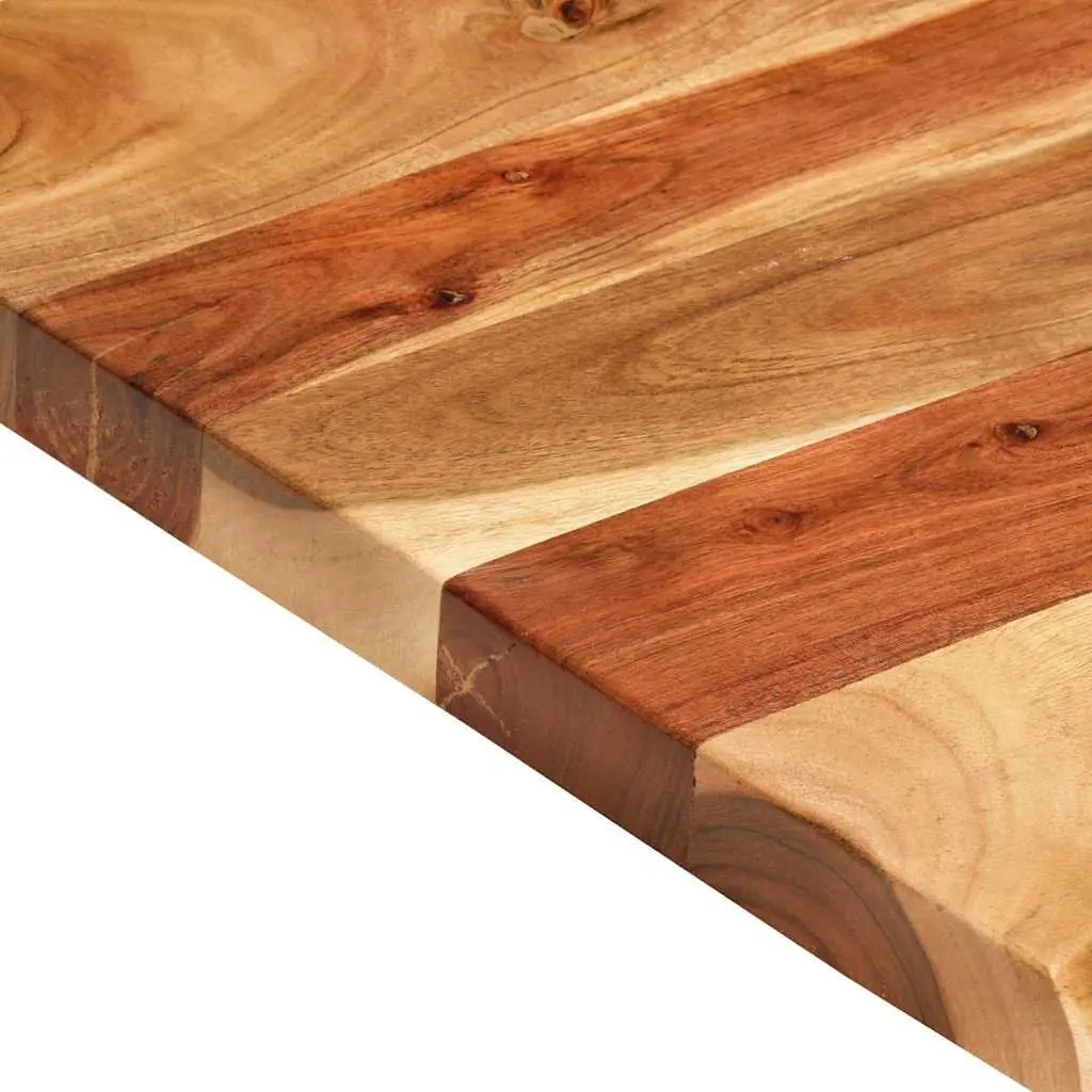 Solid Acacia Wood Bathroom Vanity Top with Unique Character