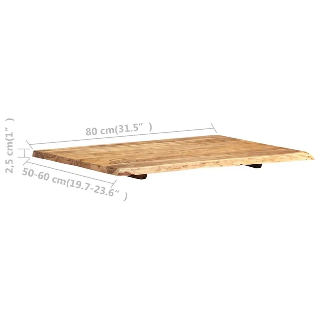 Solid Acacia Wood Table Top