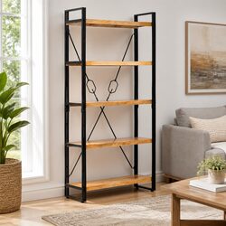 Friendly 5-Tier Bookcase - Perfect for Your Space