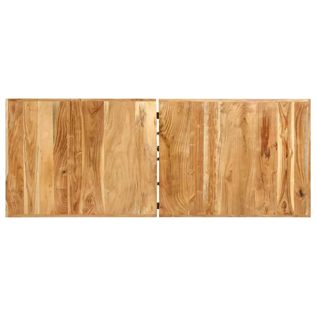 Bar Table Industrial Style Solid Acacia Wood 180x70x107 cm