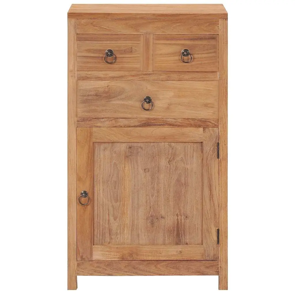 Solid Teak Wood Sideboard Cabinet