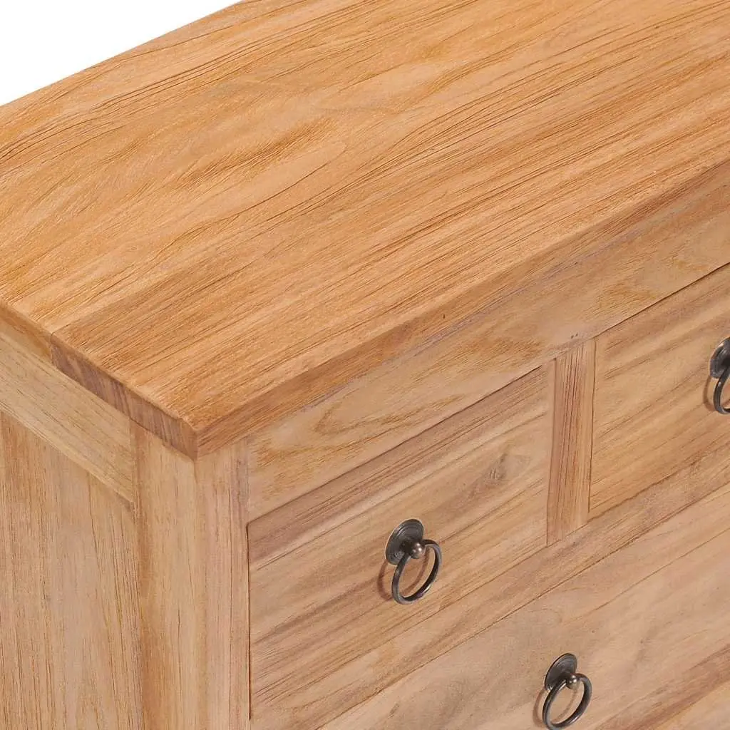 Solid Teak Wood Sideboard Cabinet