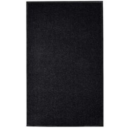 Welcome Home with a Black 117x220 cm Door Mat