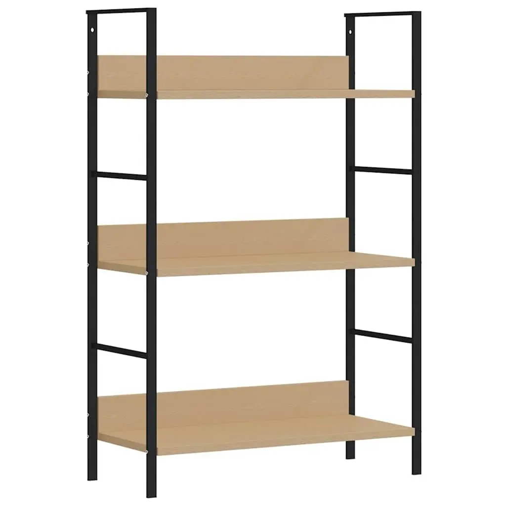 3-Layer Brown Book Shelf