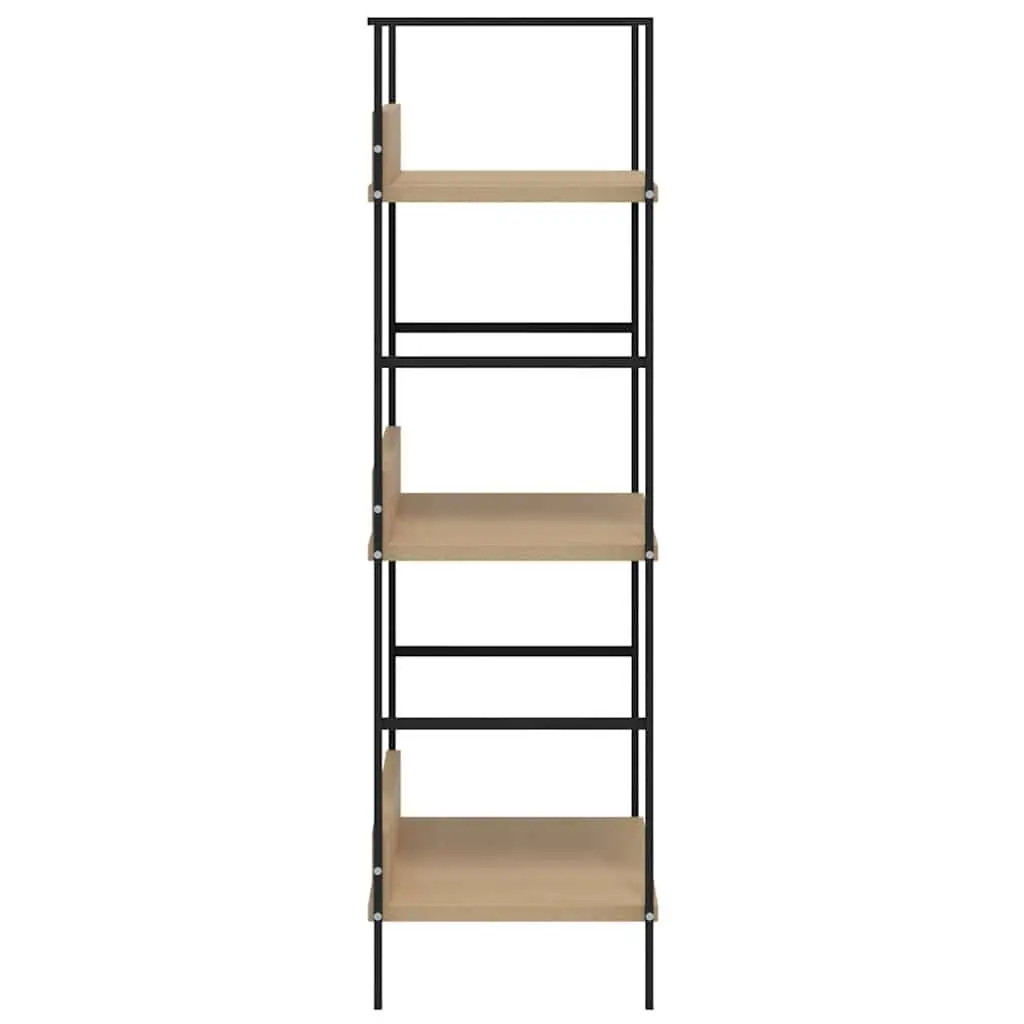 3-Layer Brown Book Shelf