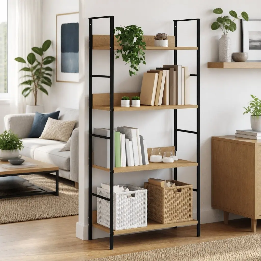 4-Layer Shelf Cabinet