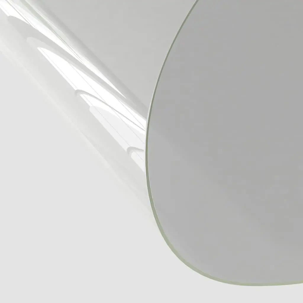 Round Table Protector Clear PVC Film 100 cm