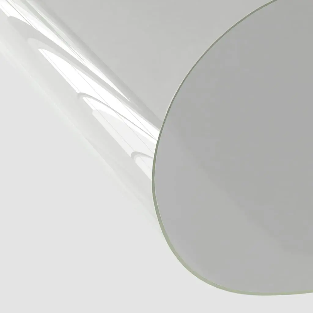 Table Protector Transparent Waterproof PVC Film Rectangular 140x90 cm