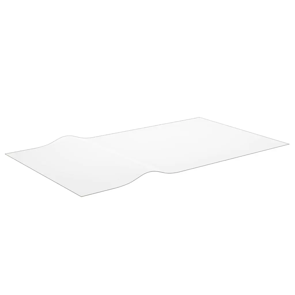 Transparent PVC Table Protector Mat Rectangular 200 x 100 cm