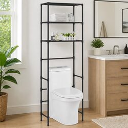Your New 3-Tier Bathroom Storage Rack - Black
