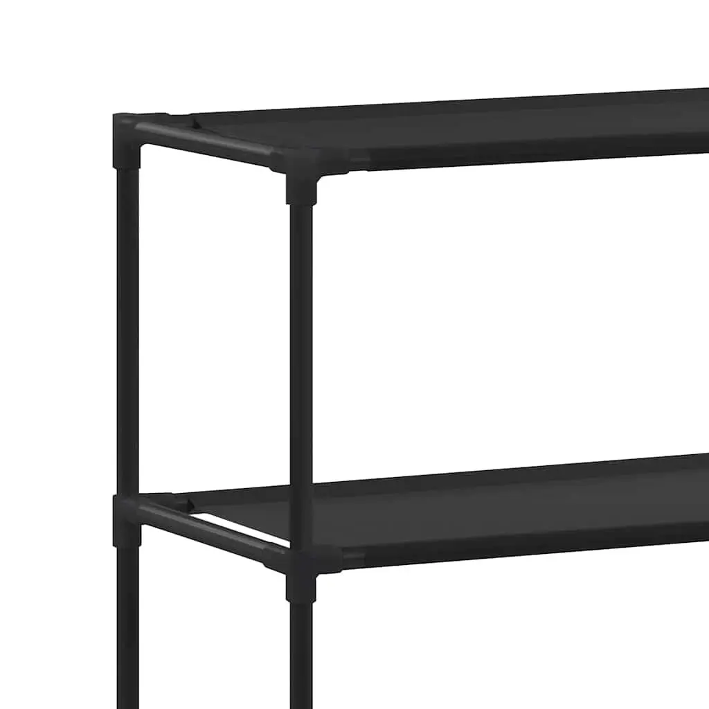 Over Toilet Storage Rack 3-Tier Bathroom Organiser Shelf Unit Black