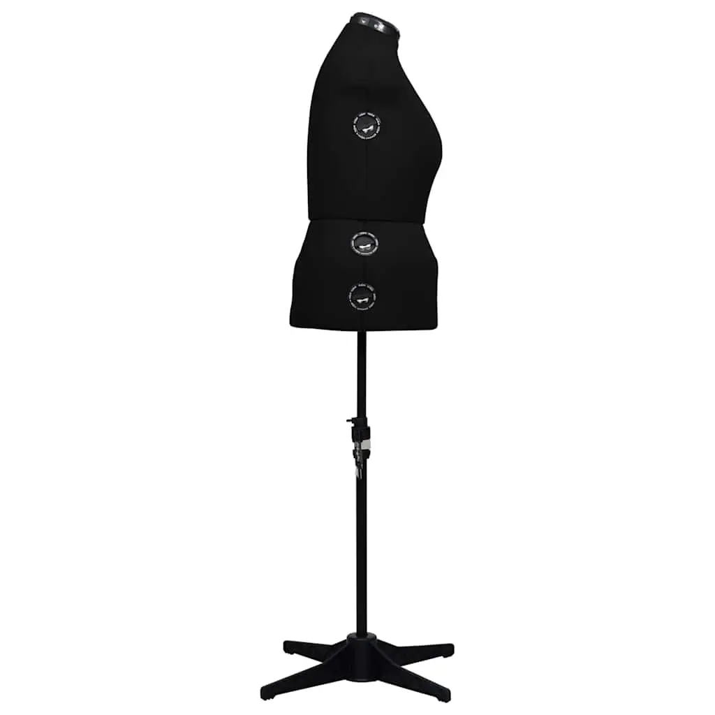 Adjustable Dress Form Female Mannequin Display Black L Size 44-50