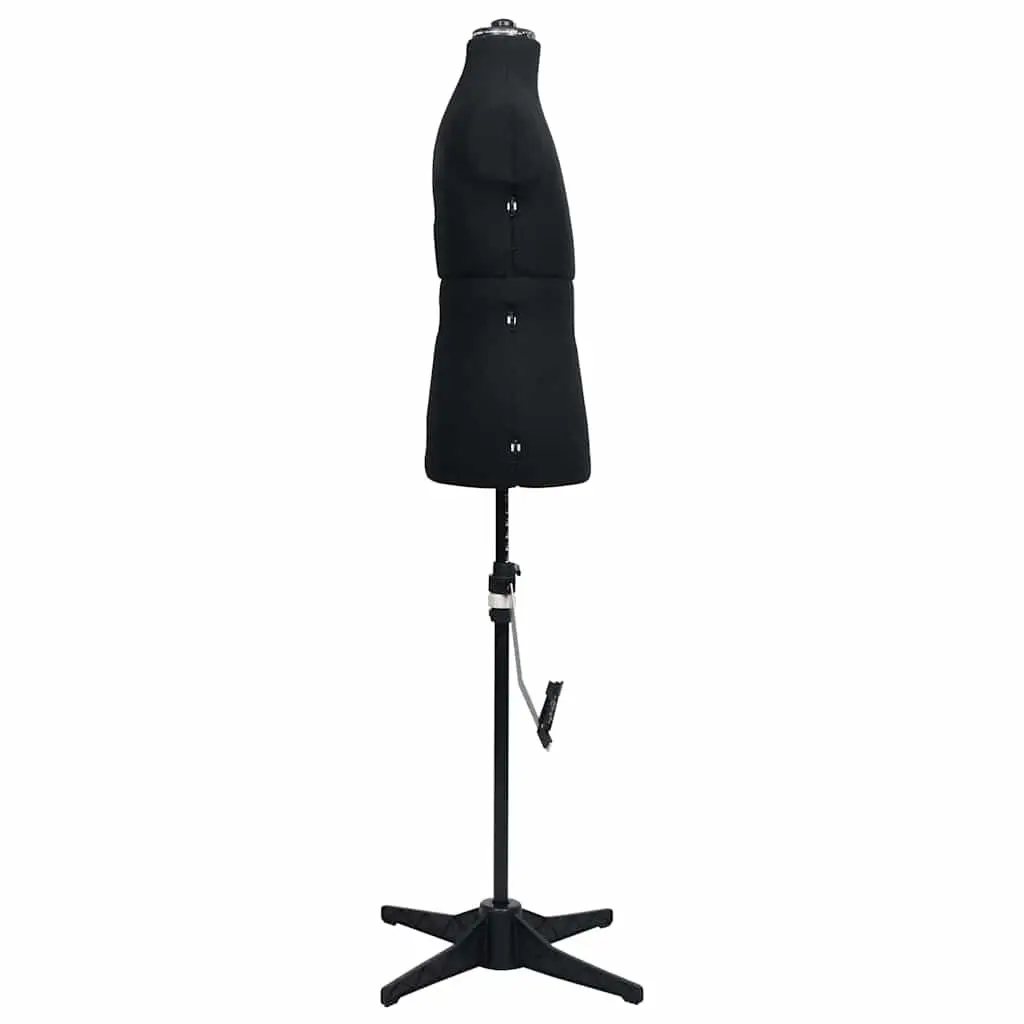 Male Adjustable Dress Form Mannequin Display Dummy Black 37-45 Size