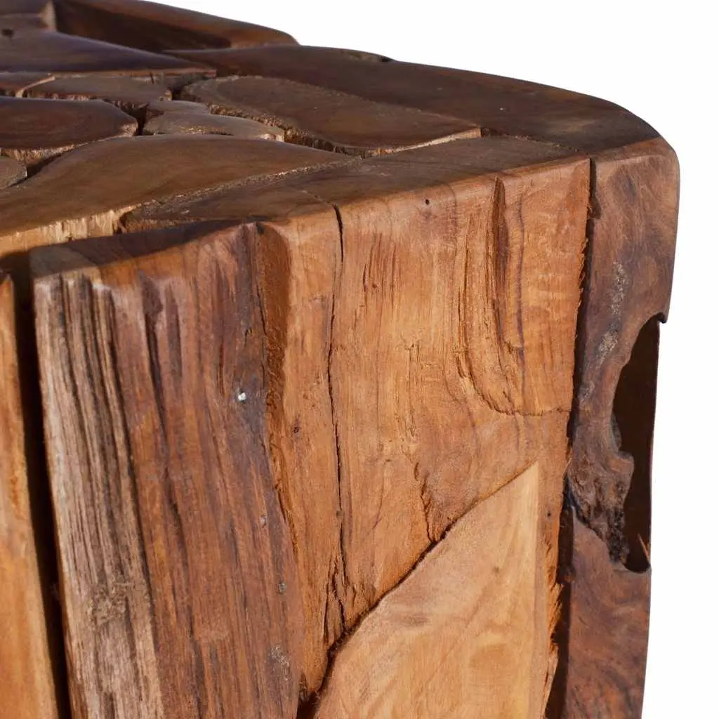 Solid Teak Wood Side Table